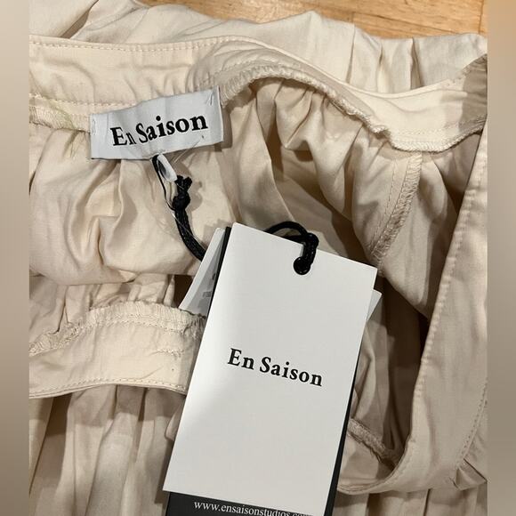 En Saison - NATURAL SVETA MINI DRESS SIZE LARGE NWT - Picture 10 of 10